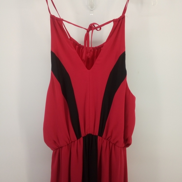 NWT Gibson Latimer Pink Black Colorblock Dress The West End M - Picture 10 of 11